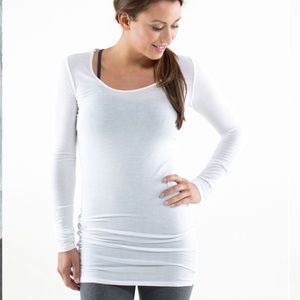 Lululemon 🍋Elongate Burnout Long Sleeve